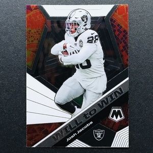 Josh Jacobs - 2020 Panini Mosaic Will to Win #WW5